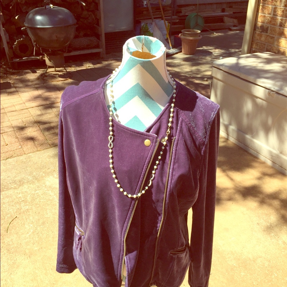 Moto style jacket